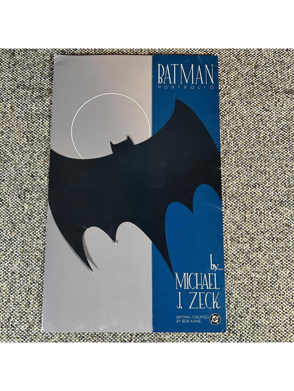 1986 Michael Zeck Batman‎ Portfolio Complete Set 6 Plates DC Comics